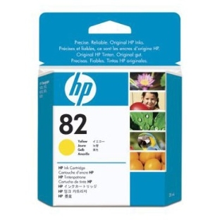 Картридж струйный HP №82 CH568A желтый для HP DJ 510 (28мл)