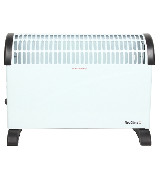 Конвектор электрический Neoclima Fast 2000w, нагревательный элемент ZIG-ZAG, 3 режима нагрева (750/150/2000 Вт), моментальный нагрев, режим ANTI FROST