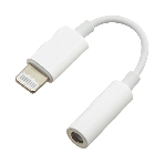 Переходник USB Cablexpert CCA-LM3.5F-01-W, Lightning/Jack3.5F, белый, фото 1