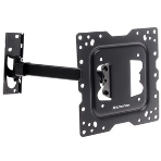 Кронштейн Kromax DIX-17 BLACK (для LED/LCD телевизоров 22'-55', max 30 кг, настенный, 4 ст свободы, наклон ±15°, поворот 180°, от стены 63-300 мм, max VESA 400x400 мм, вращение экрана ±5°, съемная монтажная пластина, кабель-канал, 5 шт/уп.), фото6