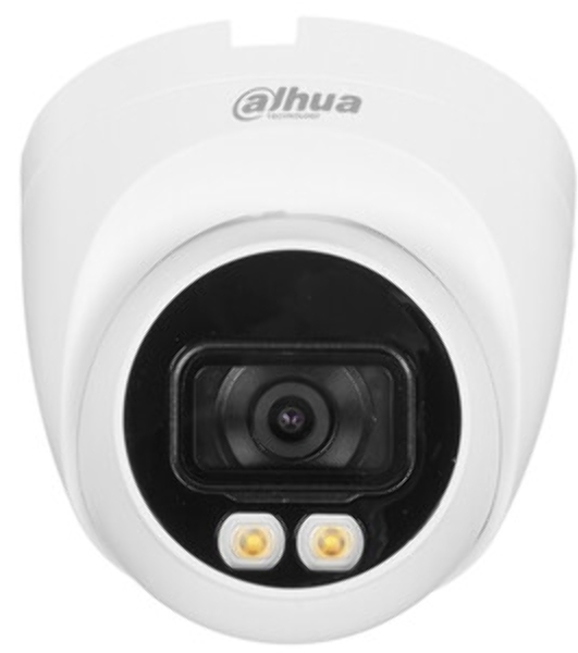 Видеокамера IP Dahua DH-IPC-HDW2439TP-AS-LED-0360B 3.6-3.6мм цветная корп.:белый