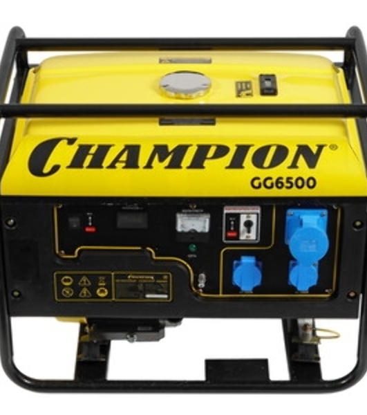 Электрогенератор бензиновый Champion GG6500, 5 кВт, 97 дБ, 72 кг