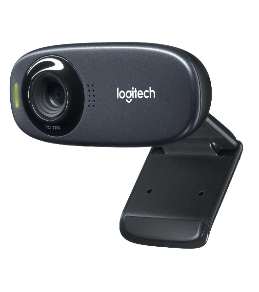 Веб-камера Logitech C310 HD 1280x720, 30 кадр/с, USB Type-A, микрофон (шумоподавление), автоосвещение, универсальное крепление