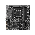 Материнская плата MSI PRO B760M-A WIFI, LGA 1700, Intel B760, 4xDDR5, 4xSATA, 2xM.2, 1xPCI-E 4.0 x16, 1xPCI-E 4.0 x4, 2xHDMI, 2xDP, 1x2.5Gb LAN, 2xUSB-A 2.0, 2xUSB 3.2 Gen 1, 2xUSB 3.2 Gen 2, 3x3.5 мм, 7.1, Micro-ATX, фото11