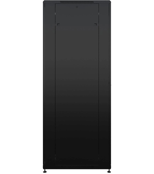 Шкаф серверный NTSS Премиум (NTSS-R42U6080GS-BL) напольный 42U 600x800 мм пер. дв. стекл. металл 900 кг черный 710 мм 99 кг 1987 мм IP20 сталь