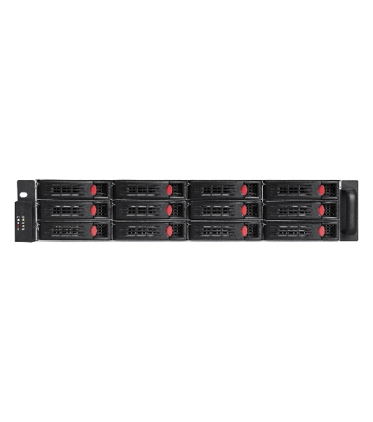 Серверный корпус ExeGate Pro 2U660-HS12 (RM 19', высота 2U, глубина 660, БП 2U-800ADS, 12xHotSwap)