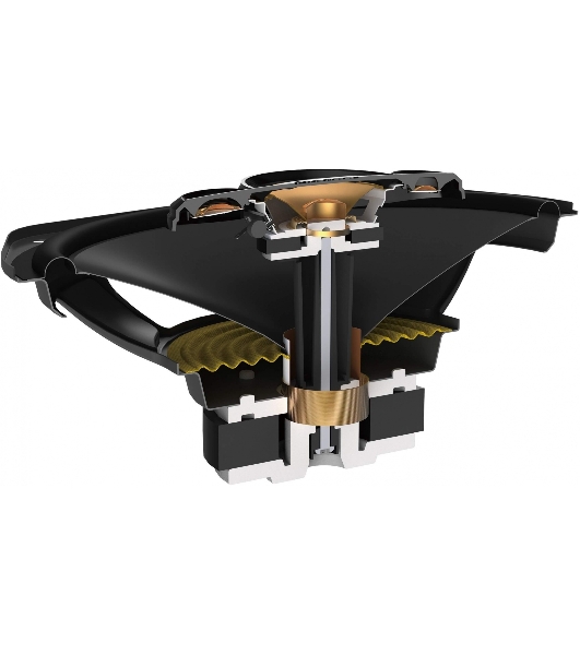 Колонки автомобильные Pioneer TS-A6978S 650Вт 92дБ 4Ом 15x23см (6x9дюйм) (ком.:2кол.) коаксиальные четырехполосные