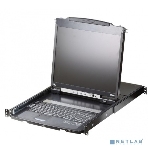 Квм консоль ATEN DUAL RAIL LCD PS/2-USB CONSOLE 19INCH (CL5800NR)., фото5