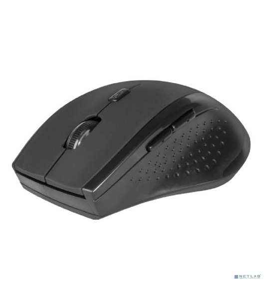 Мышь беспроводная Defender Accura MM-365 черный, 1600 dpi, радиоканал, USB, кнопки - 6