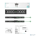 Кронштейн ONKRON TM5 для телевизора 32'-70' наклонный, черный, фото30