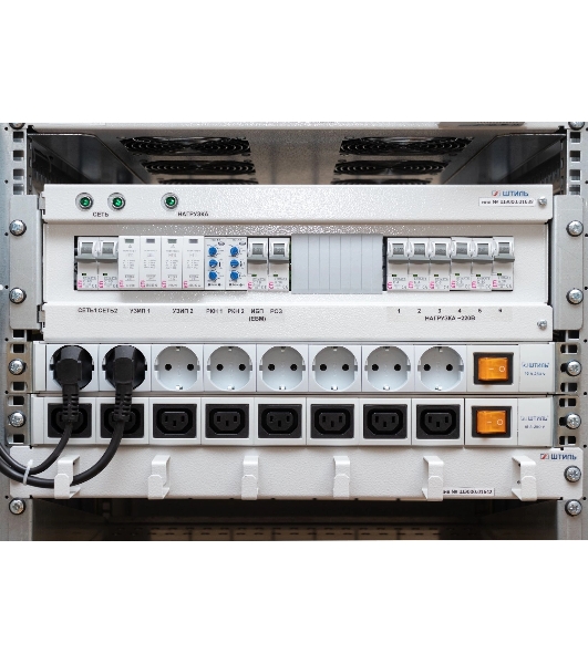 Распределитель питания Штиль PDU-8xSchuko-С20
