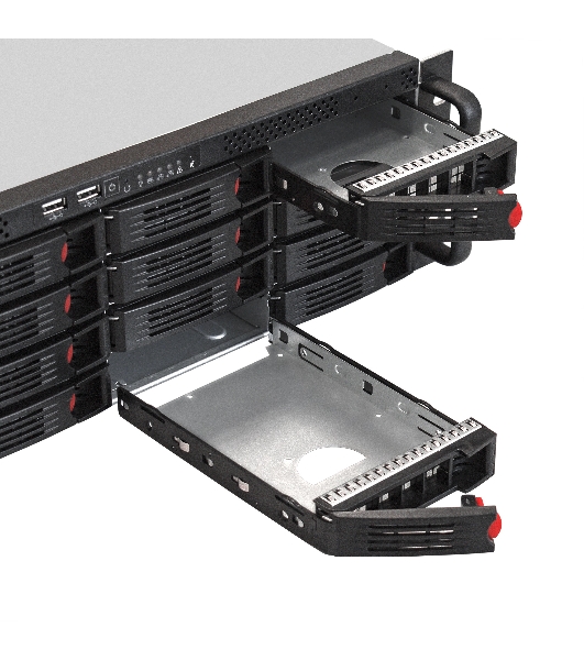 Серверный корпус ExeGate Pro 3U660-HS16 (RM 19', высота 3U, глубина 660, БП 2U-1080ADS,16xHotSwap, USB)