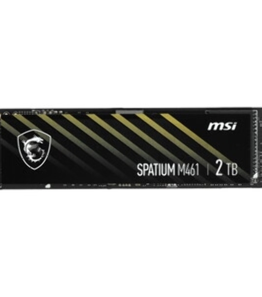 Накопитель SSD MSI SPATIUM M461, 2TB, M.2 2280, PCIe 4.0 x4, NVMe, R/W 5000/4200