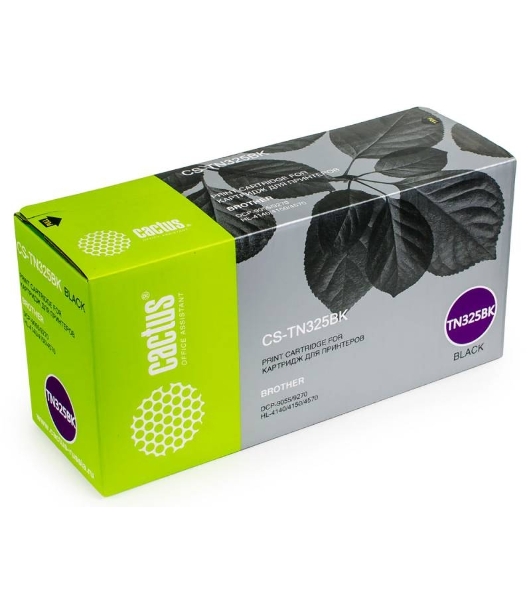 Картридж лазерный Cactus CS-TN325BK черный (4000 стр.) для Brother DCP 9055/9270; HL 4140/4150/4570