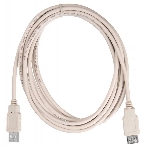 Кабель-удлинитель USB2.0 Buro USB2.0-AM/AF-3 A(m)/A(f) (3м), фото2