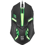 Мышь проводная Defender Hit MB-550 черный, 1600 dpi, USB, кнопки - 4, фото26
