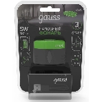 Фонарь налобный Gauss GFL406 5W 180lm Li-ion 500mAh LED 1/12/72, фото 1