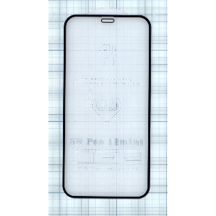 Защитное стекло 6D для Apple iPhone 12 mini черный