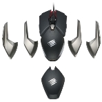 Мышь проводная Mad Catz B.A.T. 6+ черный, 16000 dpi, USB, кнопки - 10, фото2
