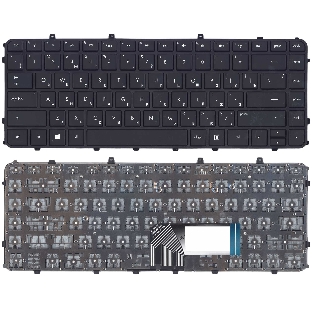 Клавиатура для ноутбука HP Envy 4-1000 черная с рамкой