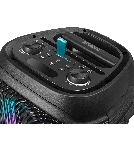 Колонка портативная SVEN PS-800 черный 100W 2.0 BT 10м 4400mAh