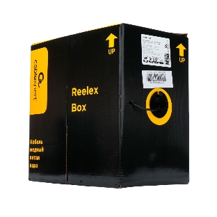 Кабель Cablexpert UPC-5051E-4-CU-OUT, UTP outdoor 4x2x0.51, медный, кат.5e, однож., 305м, box, черный