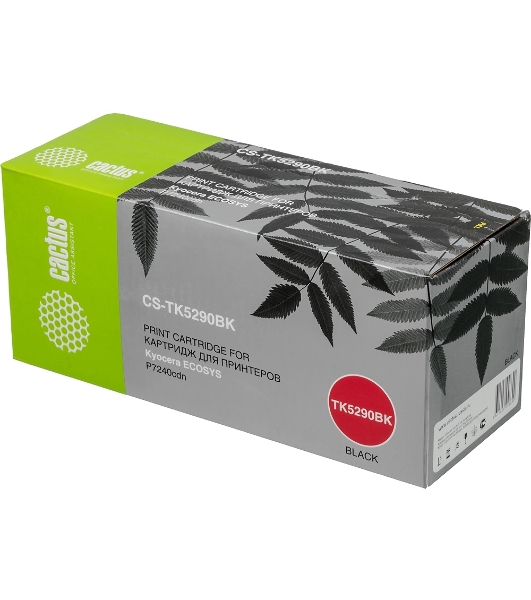 Картридж лазерный Cactus CS-TK5290BK черный (17000 стр.) для Kyocera ECOSYS P7240cdn