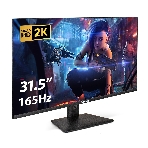 Монитор 31.5' ExeGate Combat EG3207T IPS 2560x1440, 165 Гц, 1 мс, 16:9, 300 кд/м², 2xHDMI 2.0, DP 1.4, USB, 3.5 Jack, динамики (2x3 Вт), FreeSync, Flicker-free, Low Blue Light, VESA 75x75, черный, фото18