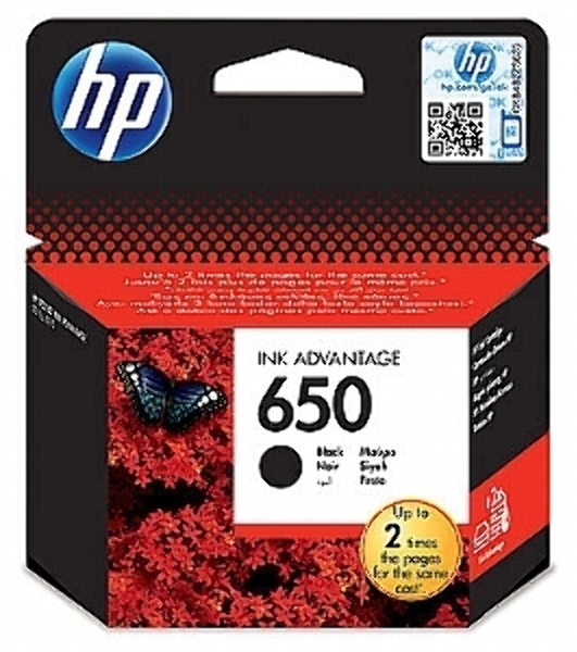 Картридж струйный HP 650 CZ101AE черный для HP DJ IA 2515