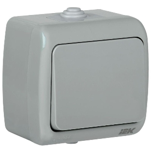 Выкл. 1 кл. откр. уст. 10А IP54 AQUATIC IEK EVA10-K03-10-54 ВС-20-1-0-A