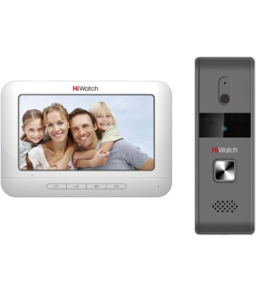 Видеодомофон Hikvision DS-D100KF белый