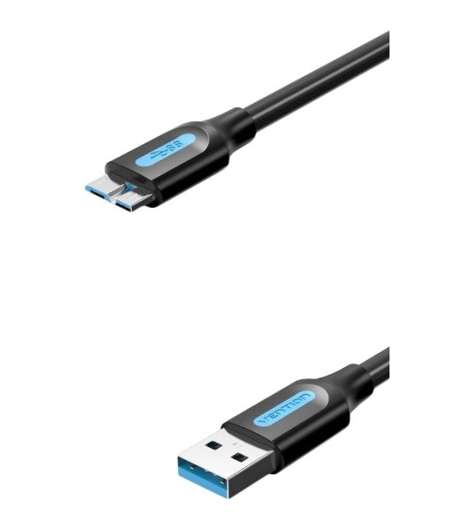 Кабель Vention USB 3.0 AM/micro B - 0,25м. Кабель Vention USB 3.0 AM/micro B - 0,25м.