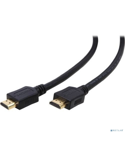 Кабель Filum HDMI 1.8 м., ver.1.4b, CCS, черный, разъемы: HDMI A male-HDMI A male, пакет. FL-CL-HM-HM-1.8M (894132)
