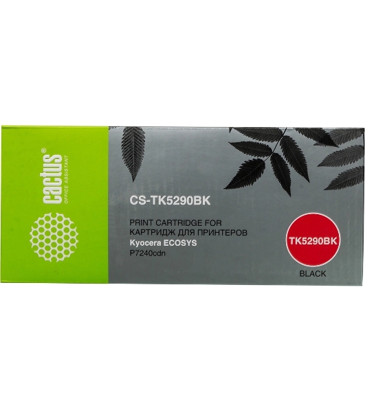 Картридж лазерный Cactus CS-TK5290BK черный (17000 стр.) для Kyocera ECOSYS P7240cdn