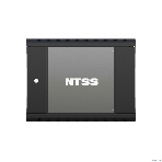 Шкаф коммутационный NTSS NTSS-W12U6060GS-BL настенный 12U 570x600мм пер.дв.стекл 60кг черный 500мм 27кг 220град. 635мм IP20 сталь, фото6
