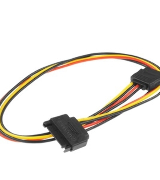 Удлинитель кабеля питания SATA Cablexpert CC-SATAMF-02, 15pin(M)/15pin(F), 50 см