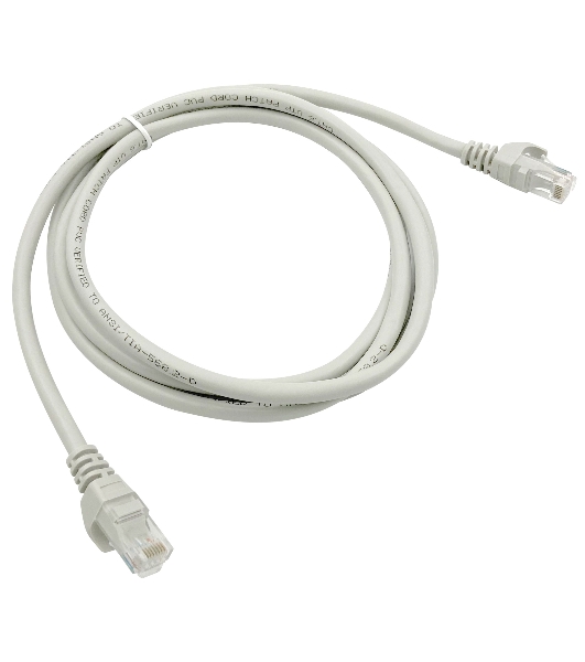 Патч-корд Buro Basic UTP 4 пары cat6 CCA molded 2м серый RJ-45 (m)-RJ-45 (m)