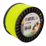 Леска для триммера Denzel витой квадрат, 2,7мм х 196м, на DIN катушке FLEX CORD, фото13