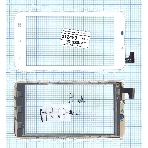 Сенсорное стекло (тачскрин) Explay Tab mini. белое, фото3
