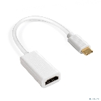 Кабель-адаптер Type-C-HDMI ExeGate EX-CM-HDMI2F-0.1 (USB Type-C/19F, 4K@120HZ 8K@ 30Hz, 0,1м), фото4