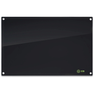 Доска стеклянная Cactus CS-GBD-120x150-BK-TM Сквозное крепление стеклянная черный 120x150см стекло крепления