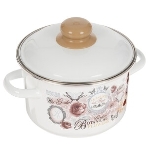 Кастрюля Appetite 1RD161М Roses эмалированная сталь 2 л 60070377, фото5
