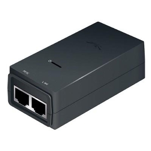 Сетевое оборудование UBIQUITI POE-24-12W(EU) блок питания с PoE, 220 VAC -> 24VDC, 0,5A - для абонентов