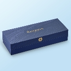 Ручка шариковая Waterman Hemisphere (CWS0920470) Steel CT M, синие чернила, подарочная коробка, фото 1