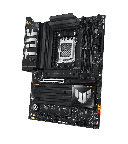 Материнская плата ASUS TUF GAMING X870-PLUS WIFI, AM5, AMD X870, 4xDDR5, 2xSATA, 4xM.2, 1xPCIe 5.0 x16, 1xPCIe 4.0 x4, 1xHDMI, 1xUSB-C 3.2 Gen 2, 1xUSB-C 3.2 Gen 2x2, 2xUSB-C 4.0, 1x 2.5Gb LAN, 1xUSB-A 2.0, 3xUSB-A 3.2 Gen 2, 4xUSB-A 3.2 Gen 1, 5x3.5 мм, Wi-Fi 7, ATX