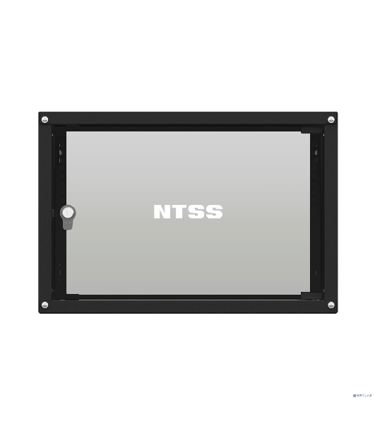 Шкаф коммутационный NTSS Lime (NTSS-WL6U5535GS-BL) настенный 6U 550x350 мм пер. дв. стекл несъемн. бок. пан. 30 кг черный 270 мм 8.4 кг 110 град. 370 мм IP20 сталь