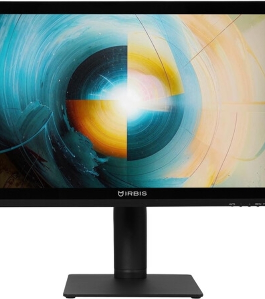 Монитор 23.8' Irbis SMARTVIEW ISM24FIDT IPS 1920x1080, 75 Гц, 3 мс, 16:9, 250 кд/м2, 1xHDMI, 1xDP, 1xVGA, сенсорный, 1x3.5 мм, черный