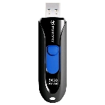 Флешка USB Transcend JetFlash 790 (TS64GJF790K), 64 Gb, USB 3.0, R/W 90/40, черный/синий, фото9