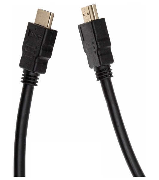 Кабель аудио-видео Cactus CS-HDMI.1.4-1.5 HDMI (m)/HDMI (m) 1.5м. позолоченные контакты черный