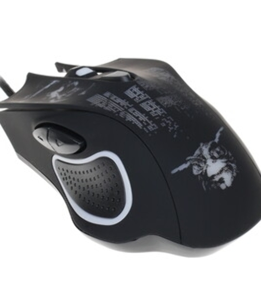 Мышь проводная Qumo Gremlin M37 черный, 3200 dpi, USB, кнопки - 6